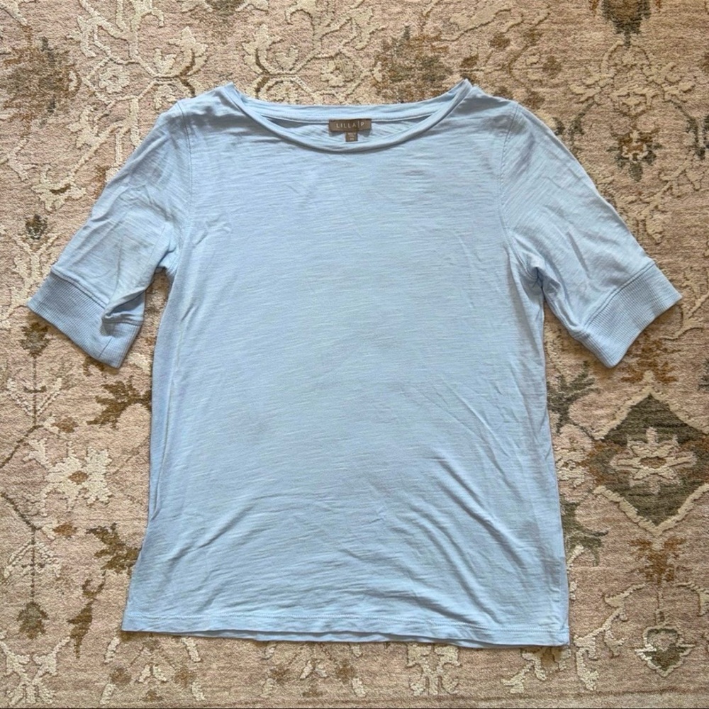 Lilla P Light Blue Tee